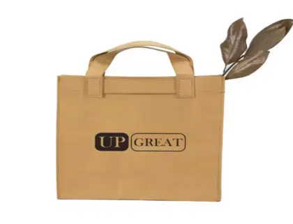 Washable Kraft Paper Tote Bag