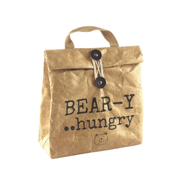 Brown Tyvek Lunch Bag