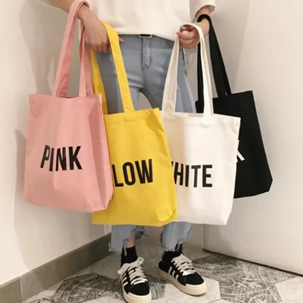 Canvas Shopping Bag Custom Logo