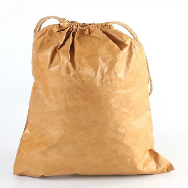 Tyvek Paper Drawstring Bag