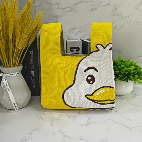 Hand Knitted Bag