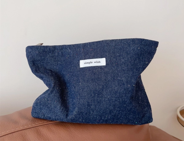Canvas Makeup Bag