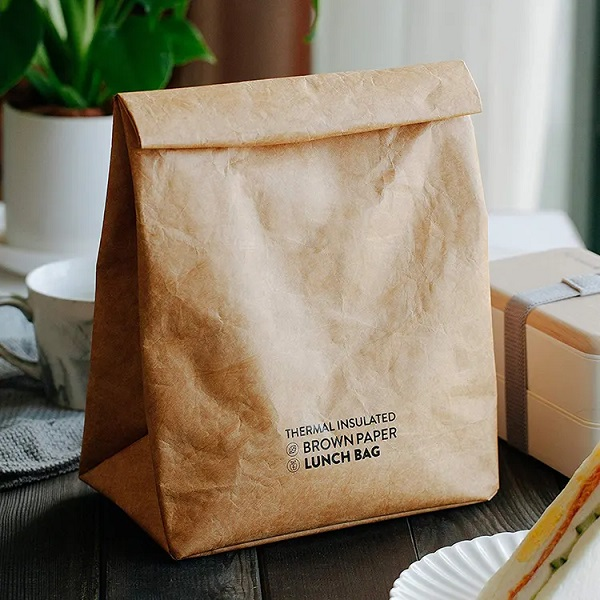 Water Resistant Tyvek oem Reusable Lunch Tote Thermal Bag Insulated Snack Bags