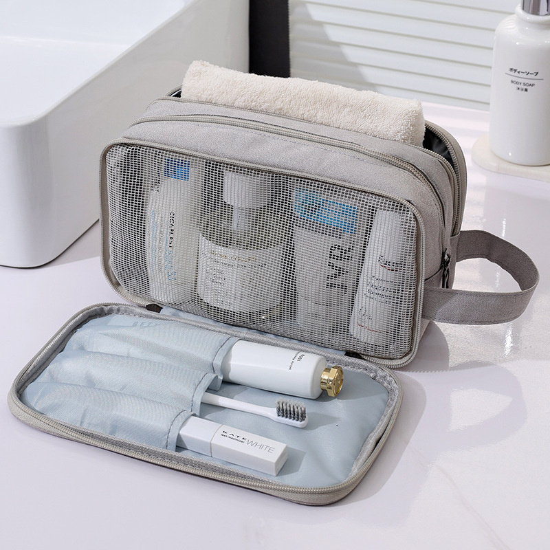 Cosmetic Storage Bag Makeup Bag Travel Toiletry Organizer With Handle