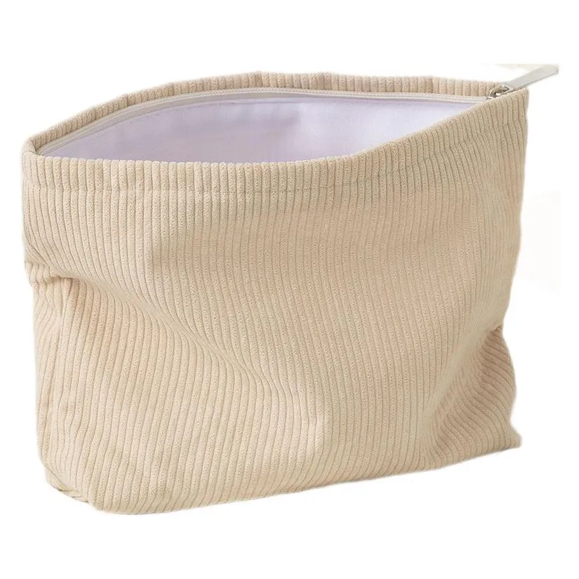 small corduroy makeup bag wholesale